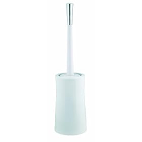 Spirella Malibu Toilet Brush Porcelain White 40 cm x 11 cm