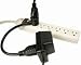 Cables Unlimited PWR-PSLIB-3 1-Foot Outlet Xtender Power Cord with Pass Through