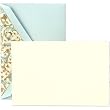 Ecruwhite Florentine Correspondence Cards