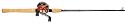 Quantum Burst Baitcast Combo Burst Reel with 6'6-Inch Medium Heavy 1 Piece Rod