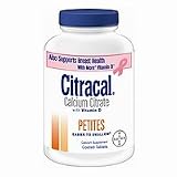Search : Citracal Calcium Citrate with Vitamin D Petites 200 ea