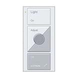 Lutron MRF2-3BRl-L-WG Pico Wireless control; White/Grey