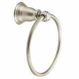 Buy Moen YB5486BN Kingsley Brushed nickel towel ring