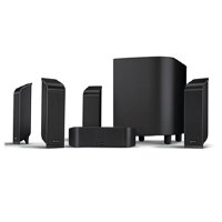 Infinity TSS-1200CHR High-Performance, 6-Piece Home Theater Speaker System (Charcoal Black)
