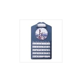 Lighthouse Wall Clock and Calendar #33773