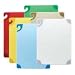 San Jamar CBG182412 Saf-T-Grip Co-Polymer Standard Size Cutting Board, 24" Length x 18" Width x 1/2" Thick, Blue