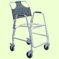 Graham-Field Shower Transport Chair,Aluminum,Each