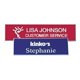 Standard Logo Name Badge, 2 Lines Of Copy, 3/4