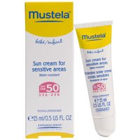 Mustela Sun Cream For Sensitive Areas SPF 50 .5oz