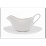 Maxwell Williams White Gravy Boat & Saucer