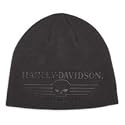 Harley Davidson Men's Skull Knit Cap / Hat. Skull graphic on front. 99583-08VM