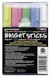 SAN14075 - Fluorescent Markers, Erasable, Pink/Blue/White/Yellow/Green
