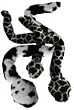 Big S-S-Stretch Eco Friendly Snake Dog Toy: Giraffe