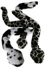 Big S-S-Stretch Eco Friendly Snake Dog Toy: Giraffe