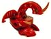  : Bakugan Booster Game Figure Nova Dragonoid ~ Red