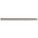 Lot de - 10 REGLET INOX 2 FACES MM ET 1/2MM 20 CM
