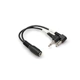 Air Travel Headphone Adaptor Dual 3.5Mm Ts To 3.5Mm Trsf With White Earbud Headphones