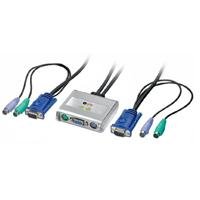 Equip PS/2 Kabel KVM Switch 2-Port, inklusiv Kabelsatz 1,20m silber Preisvergleich