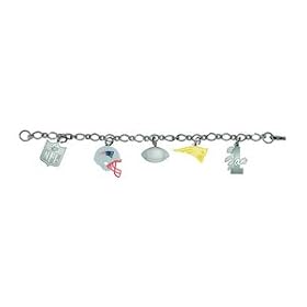 <b>New England Patriots Licensed NFL 5-Charm Bracelet</b>