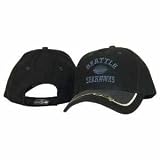 Seattle Seahawks Patch Trucker Adjustable Hat