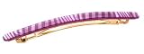 France Luxe Long Skinny Barrette - Groove Purple