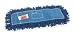 Tough Guy 1TZC6 Dust Mop, Sz 36 In, Blue