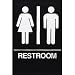 Restroom Sign Ada 6x9