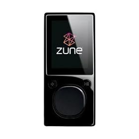 Microsoft Zune 16GB Return refurb English Us canada Only Gloss Black by