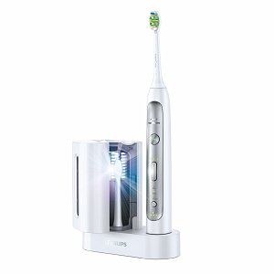 Philips Sonicare Flexcare Platinum Rechargeable Electric Toothbrush with UV Sanitizer