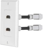 Dayton Audio HDMI-WP2 Dual HDMI Wall Plate