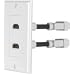 Dayton Audio HDMI-WP2 Dual HDMI Wall Plate