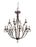 3493BA - Kalco Lighting - Vine - Twelve Light Chandelier