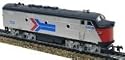 amtrak ho scale train engine