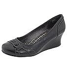 Mudd Vania | Women's Wedge Shoes Black Smooth