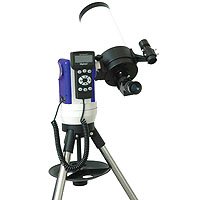 iOptron SmartStar-G-MC90 Astro Blue 90mm Maksutov-Cassegrain OTA, Altazimuth "Cube" Mount, #8402A GoToNova Controller, Internal GPS, & Tripod
