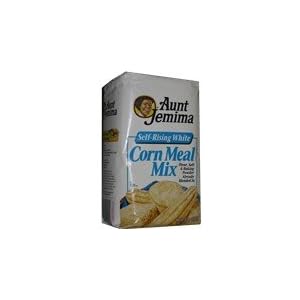 Aunt Jemima Self Rising White Corn Meal Mix 5 lb. - 4 Unit Pack by Aunt Jemima