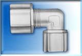 FCFE4542-WF - 1/4 Tube x 1/8 Female Elbow with one 1/4 Compression Nut