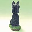 Mini Bobble Head Dog Scottish Terrier