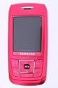 Samsung E250 Pink On Orange PAYG Mobile Phone