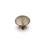 Jeffrey Alexander Gatsby 1 Mushroom Knob, Satin Nickel