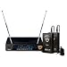 Two-Channel VHF Wireless Lavaliere Microphone System - Frequencies A, 171.905MHz and ...