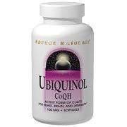 Source Naturals Ubiquinol CoQh 50mg, 120 Softgels Source Naturals Ubiquinol CoQh 50mg, 120 Softgels