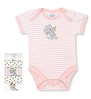 5 Pack Pure Cotton Tatty Teddy & Floral Print Bodysuits