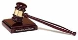 Personalized Gavel and Sounding Block