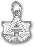 Auburn Tigers AU 3/8 Charm - Sterling Silver Jewelry