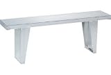 Aluminum Bench 9-1/2 W X 10 Length