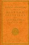 The Annual Register : or a view of the history, politicks, and literature, of the year 1758