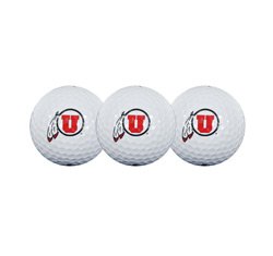 Team Effort Ncaa Utah Utes - Golf Ball 3 Pack
