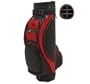 Club Glove Elephant Vinyl Cart Bag : Black - Red Trim