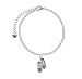 Ballet Slippers - Silver Elegant Charm Bracelet [Jewelry]
